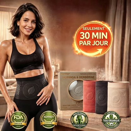 📢☘️ Boutique officielle de la marque | ✅ BQODQO® 2026 – Short sculptant et brûle-graisse 4-en-1 aux microparticules (Moringa & Berbérine)