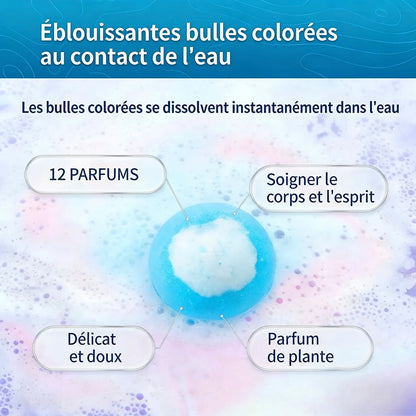 🇫🇷𝐑𝐄𝐁𝐘𝐈𝐏𝐎® Coffret de Bombes de Bain Éducatives — 7 Designs Thématiques pour Stimuler la Curiosité et l’Imagination des Enfants