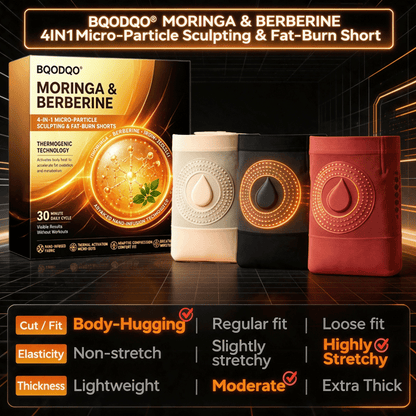 🇫🇷 Boutique officielle de la marque | ✅ BQODQO® 2026 💡 Short sculptant et brûle-graisse 4-en-1 aux microparticules (Moringa & Berbérine)