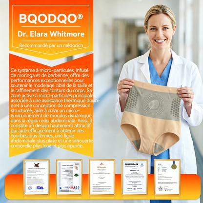 📢☘️ Boutique officielle de la marque | ✅ BQODQO® 2026 – Short sculptant et brûle-graisse 4-en-1 aux microparticules (Moringa & Berbérine)