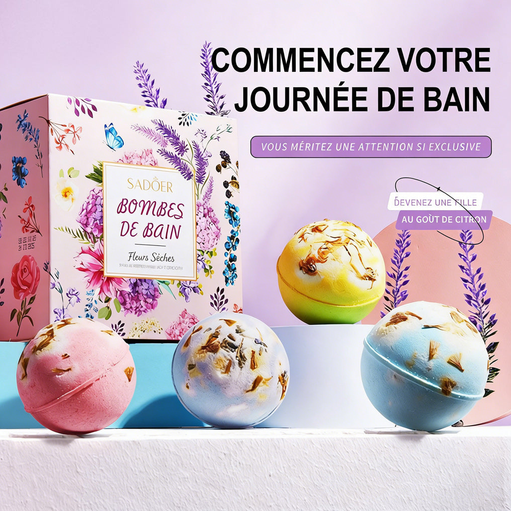 🇫🇷𝐑𝐄𝐁𝐘𝐈𝐏𝐎® Coffret de Bombes de Bain Éducatives — 7 Designs Thématiques pour Stimuler la Curiosité et l’Imagination des Enfants