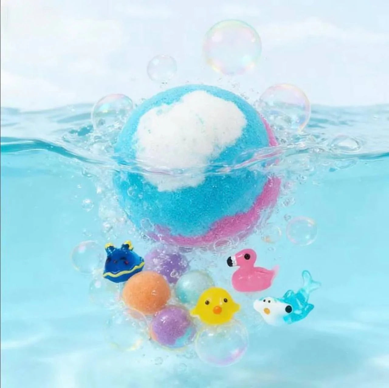 🇫🇷𝐑𝐄𝐁𝐘𝐈𝐏𝐎® Coffret de Bombes de Bain Éducatives — 7 Designs Thématiques pour Stimuler la Curiosité et l’Imagination des Enfants